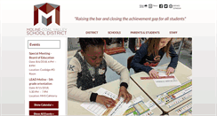 Desktop Screenshot of molineschools.org